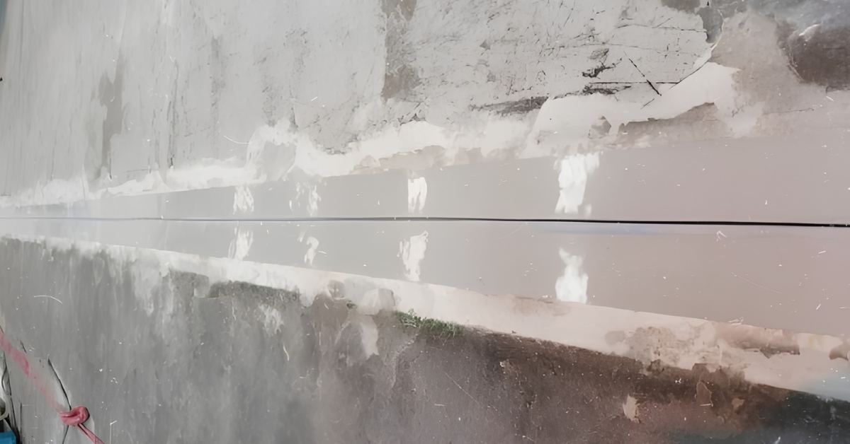 Reparación de losa, detalle